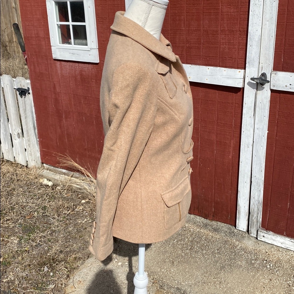 button up wool jacket - Picture 3 of 9